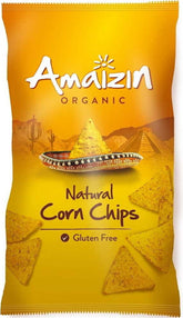 Chips de maíz saladas sin gluten BIO 250 g - AMAIZIN